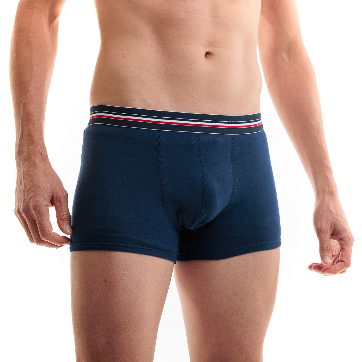 Boxer bleu marine - Lot de 3 - Slips homme PALĂBA