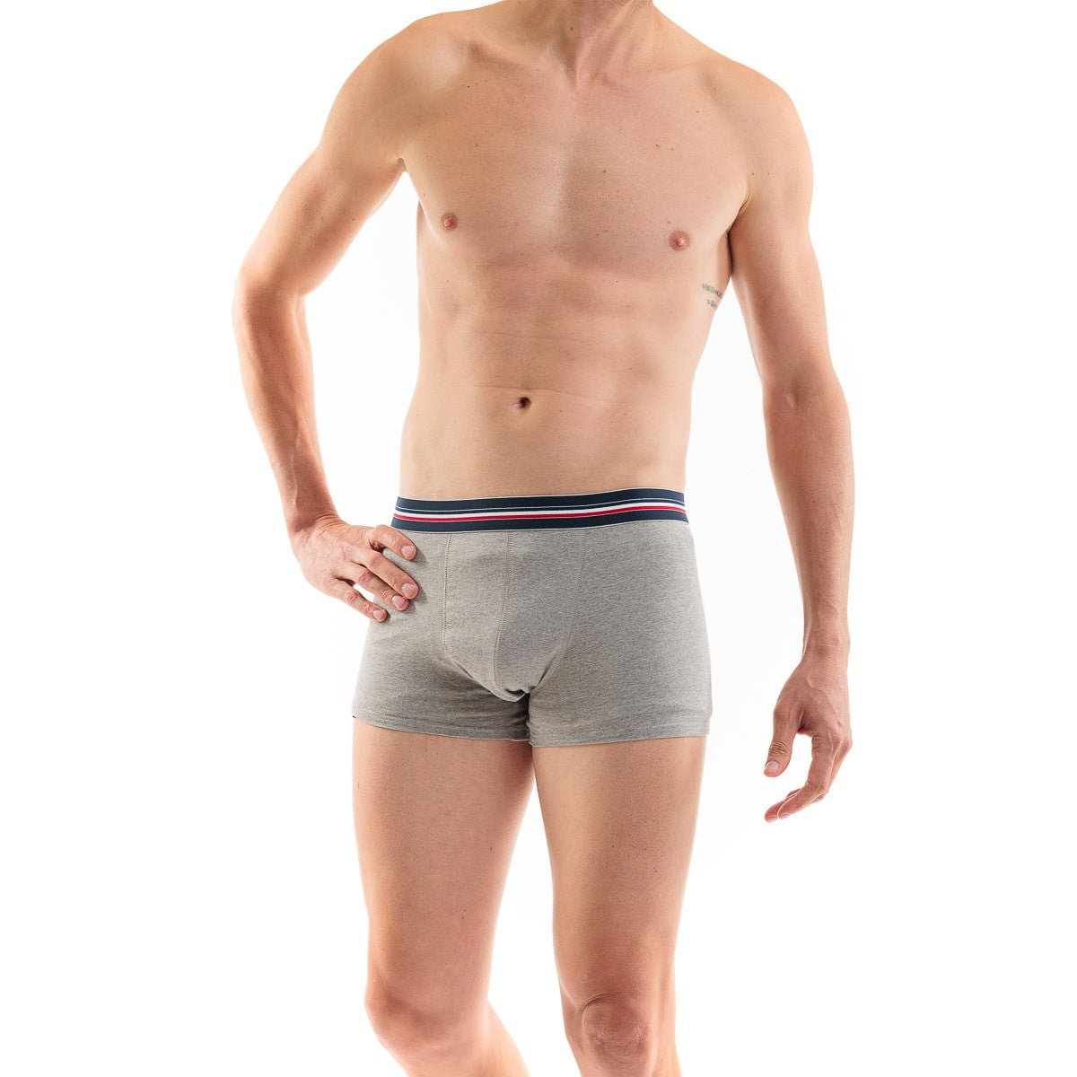 Boxers gris - Lot de 3 - Boxers homme PALĂBA