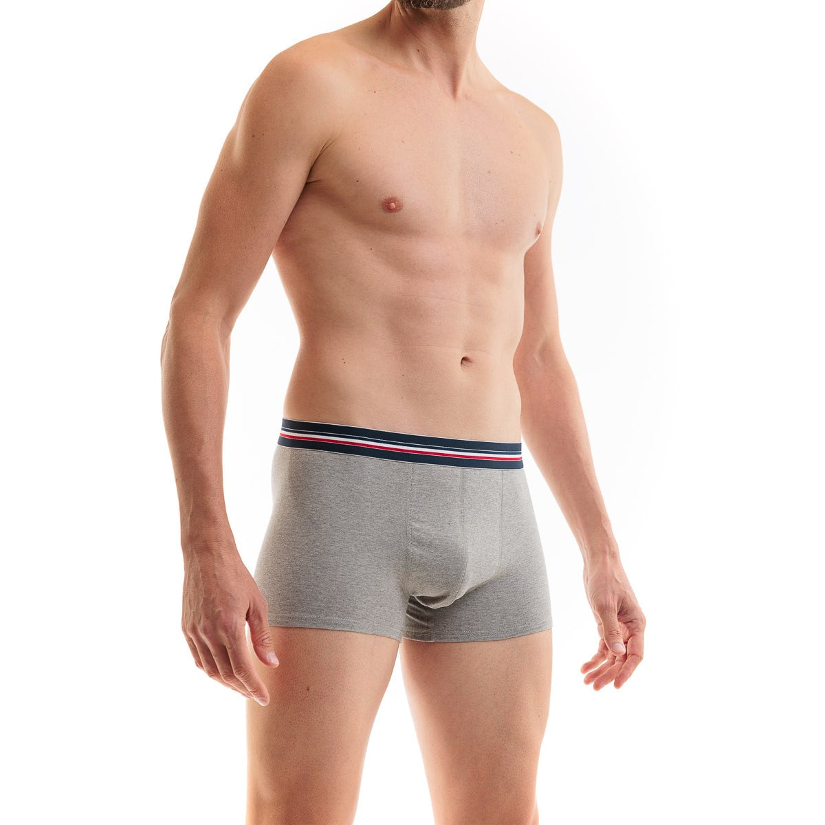 Boxers gris - Lot de 3 - Boxers homme PALĂBA