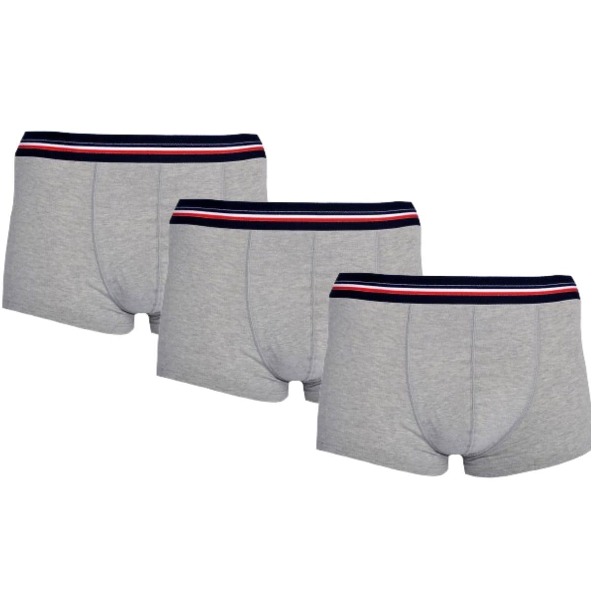 Boxers gris - Lot de 3 - Boxers homme PALĂBA
