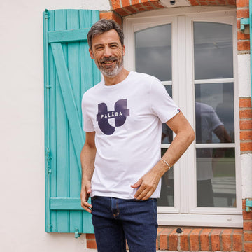 T-shirt blanc homme SIGNATURE PALÂBA - T-shirt homme PALÂBA