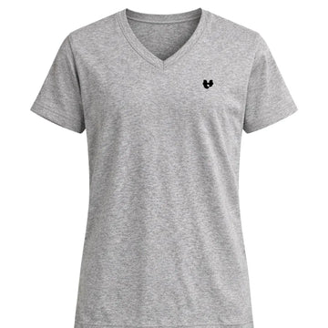 t shirt col V femme made in France en coton bio