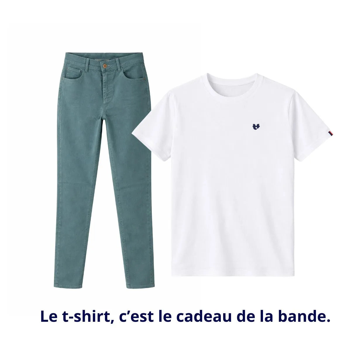 jean pour homme bleu clair coupe ajustée marque PALABA