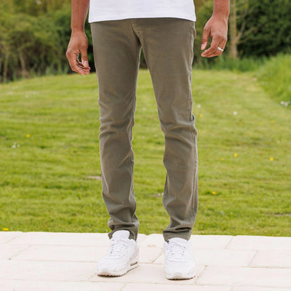 Jean français Homme Kaki