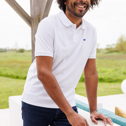 Polo blanc Made In France