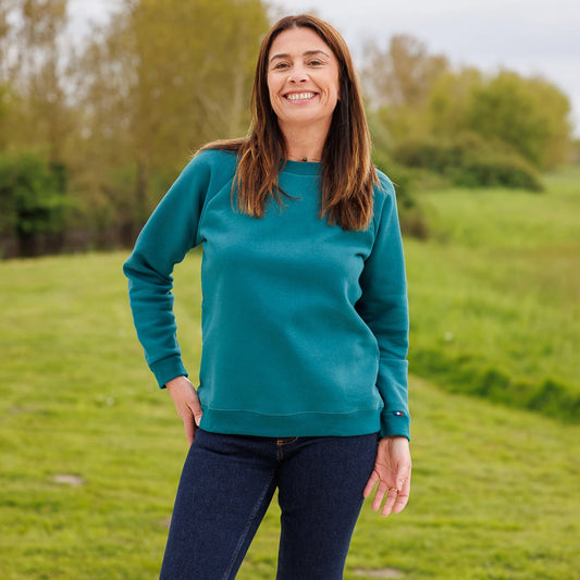 Sweat vert femme