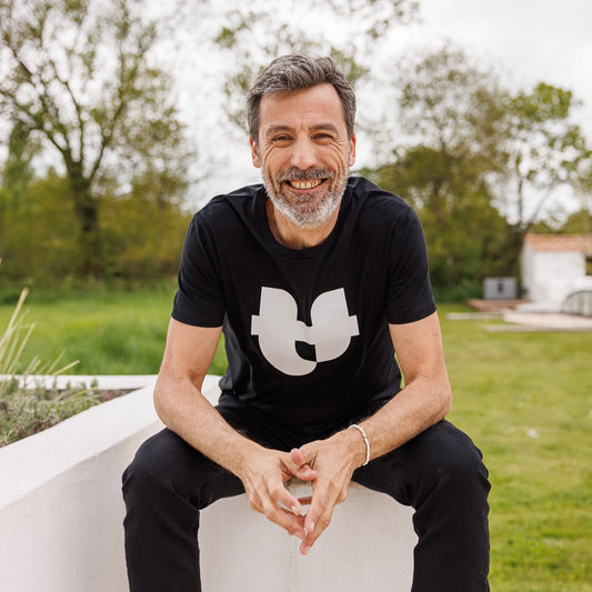 Tshirt noir homme LA GRIFFE