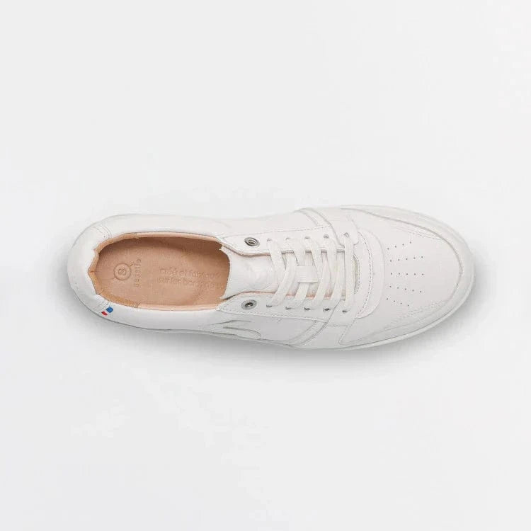 Basket blanche femme en cuir | PALABA