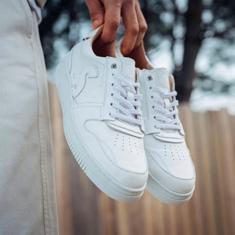 Basket blanche femme en cuir | PALABA