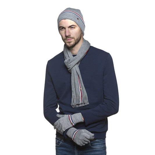Bonnet en laine homme gris - Taille unique - Bonnet homme PALÂBA