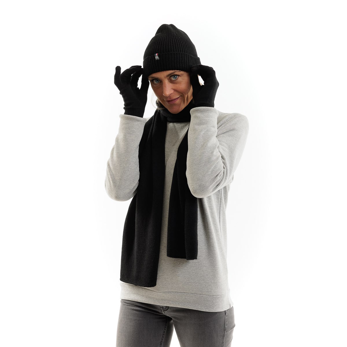Bonnet femme noir - Taille unique - Bonnet femme PALÂBA