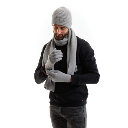 Bonnet laine homme gris - Taille unique - Bonnet homme PALÂBA
