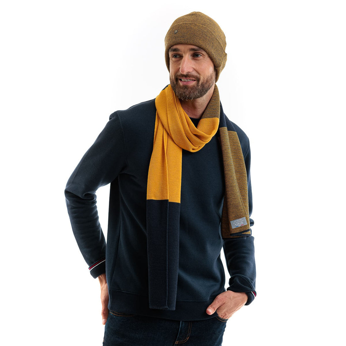 Bonnet laine tournesol - Taille unique - Bonnet homme PALÂBA