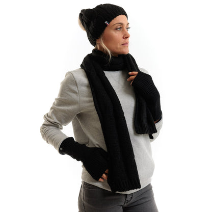 Bonnet pompon femme - Taille unique - Bonnet femme PALÂBA