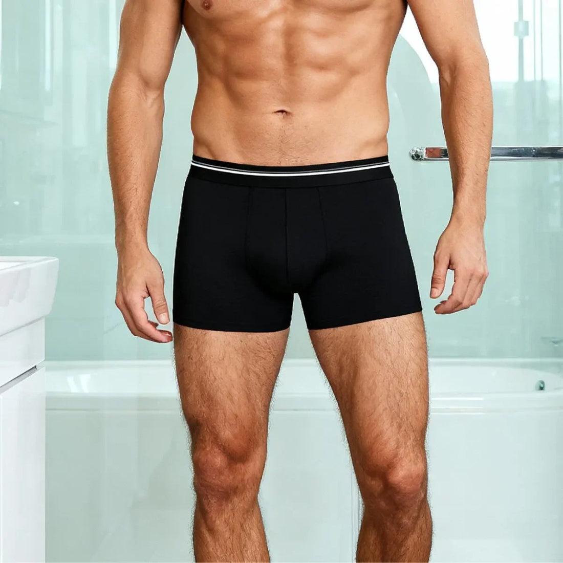 Boxer coton homme | noir - Boxers homme PALÂBA