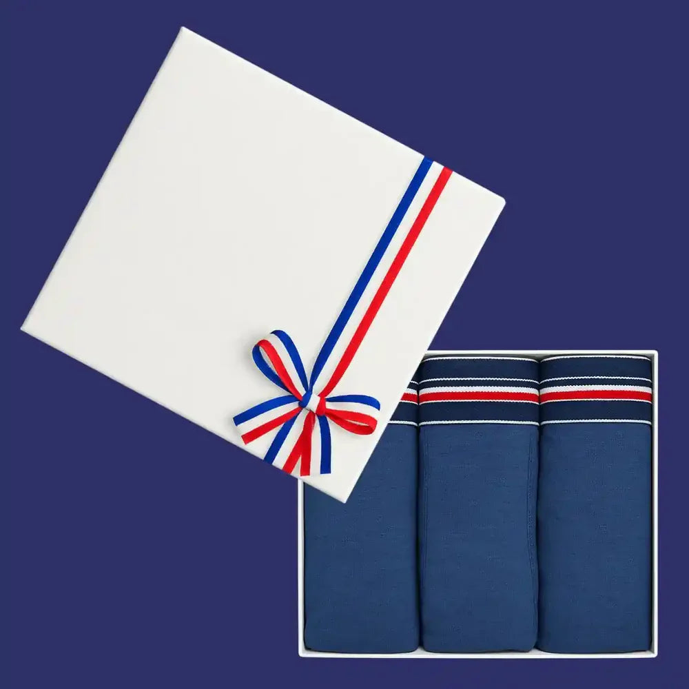 Cadeau coffret homme | Slip bleu marine - Slips homme PALÂBA