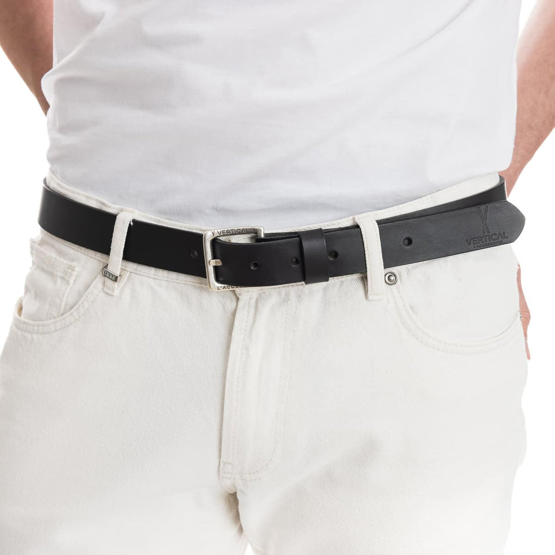 Ceinture cuir noire Homme - Ceinture homme PALÂBA