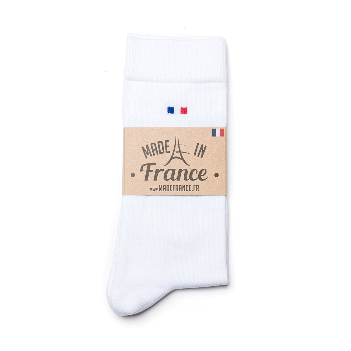 Chaussette Made In France - Blanche - Chaussette PALÂBA