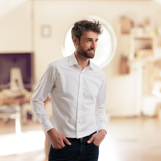 Chemise française blanche - Chemise homme PALÂBA