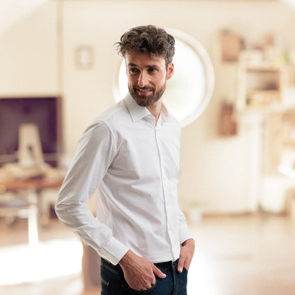 Chemise française blanche - Chemise homme PALÂBA
