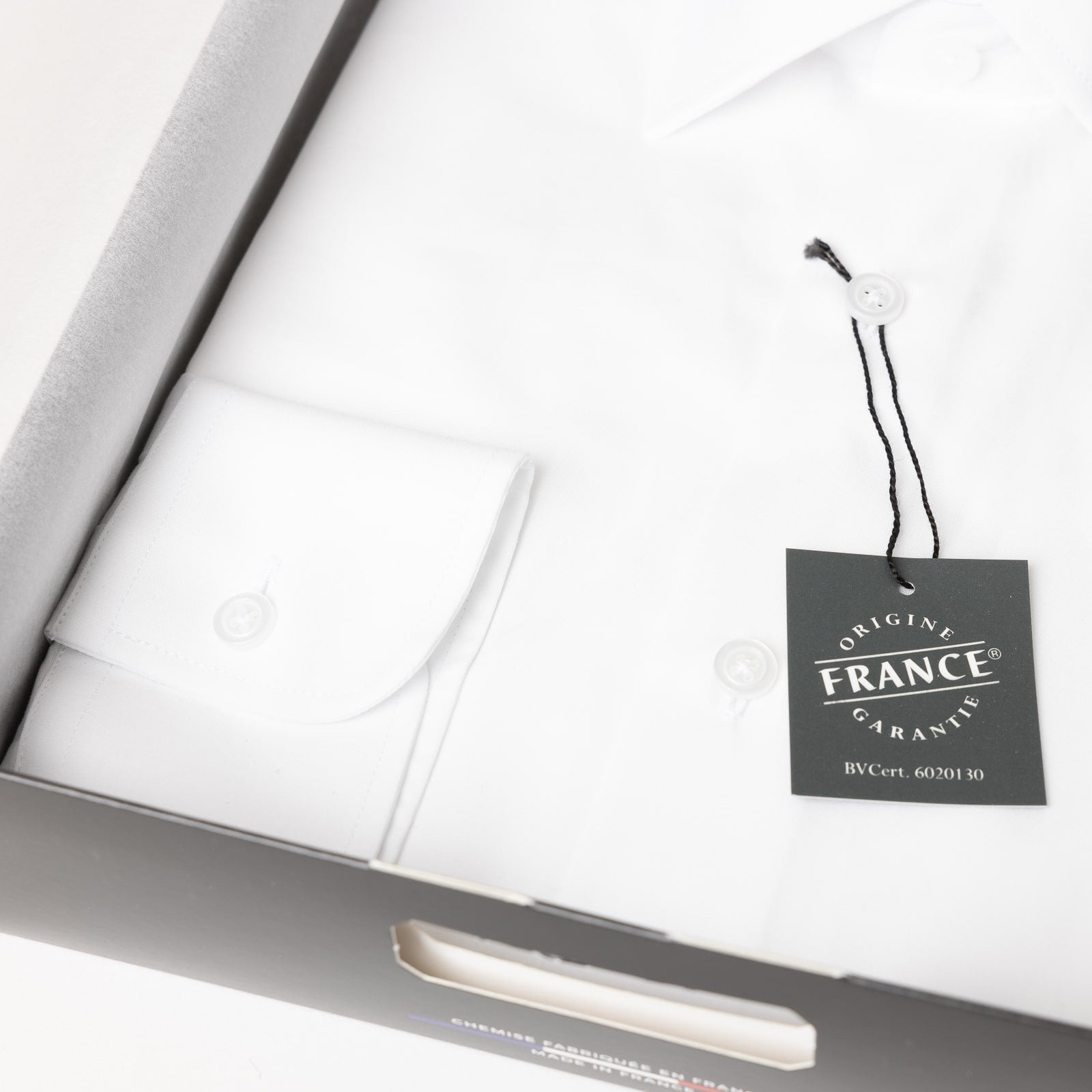 Chemise française blanche - Chemise homme PALÂBA