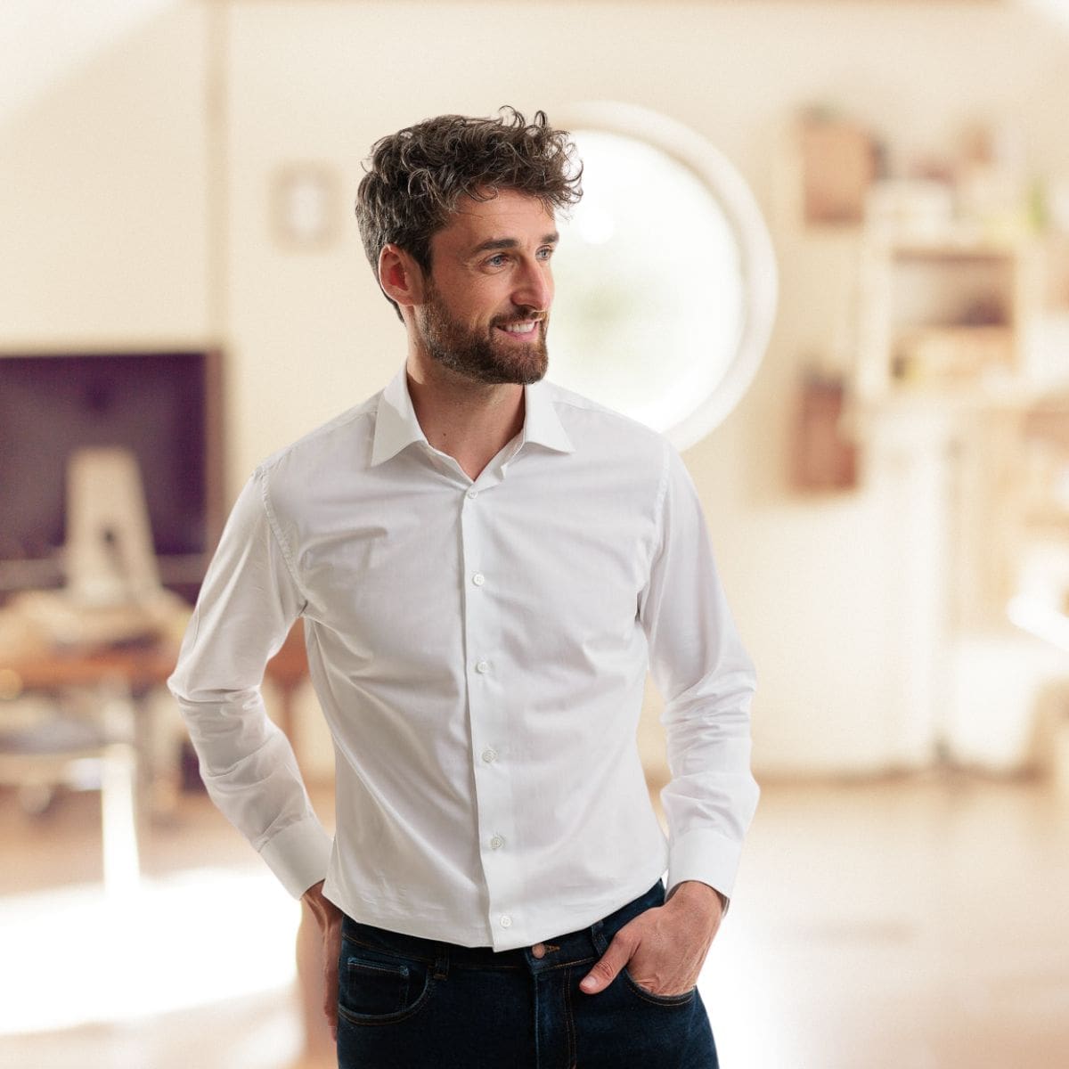 Chemise française blanche - Chemise homme PALÂBA