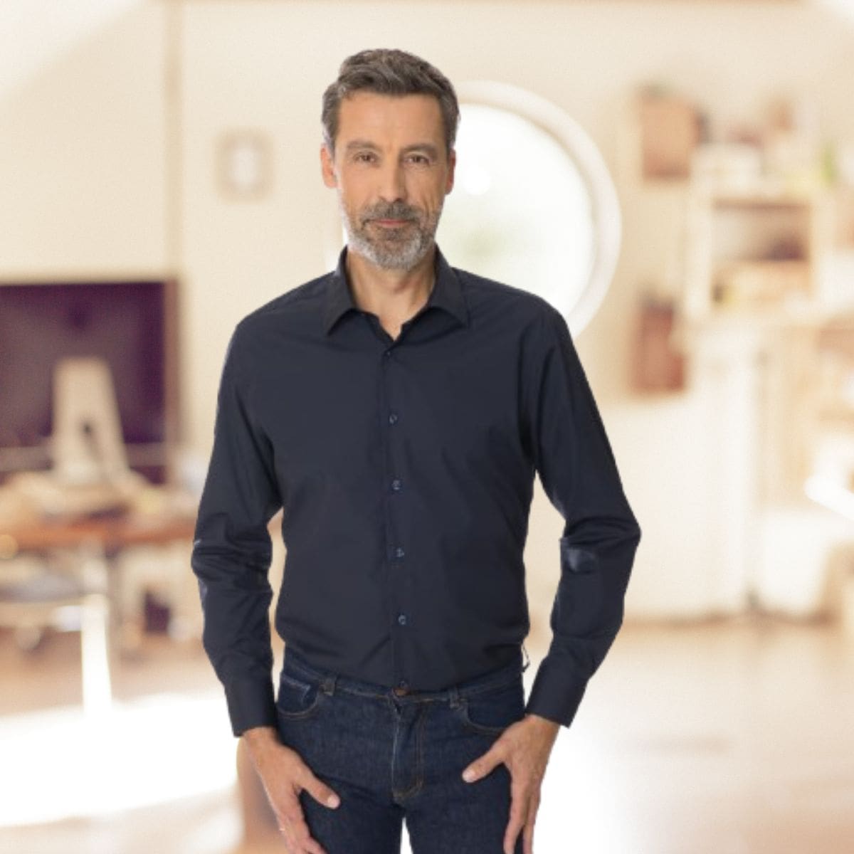 Chemise française bleu marine - Chemise homme PALÂBA