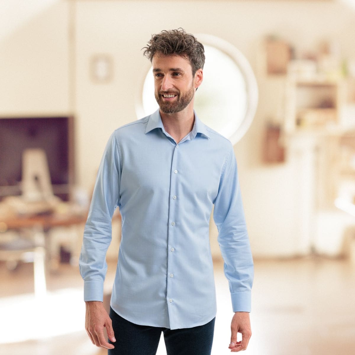 Chemise française bleu - Chemise homme PALÂBA