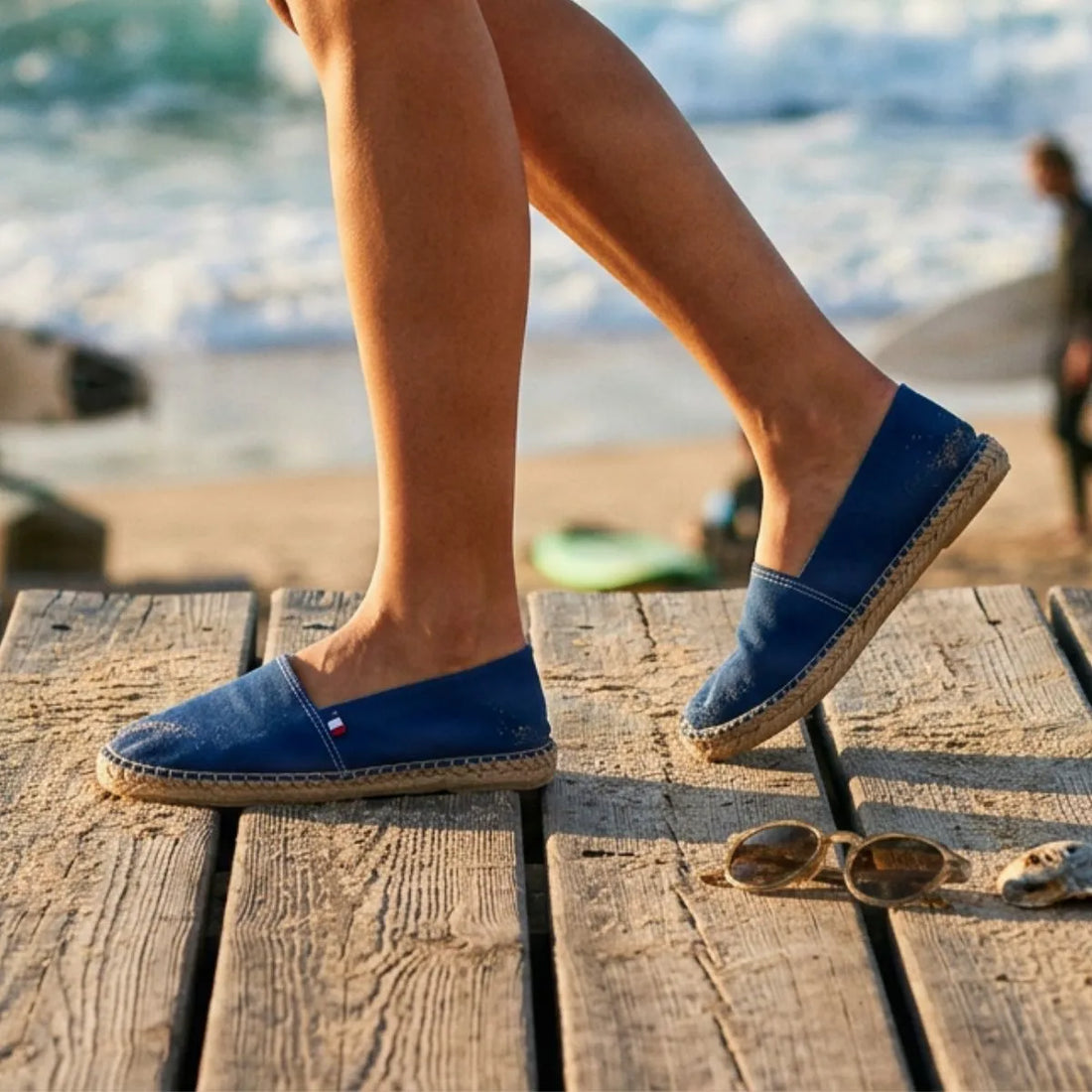Espadrille femme Lacanau Bleu - Espadrille PALÂBA