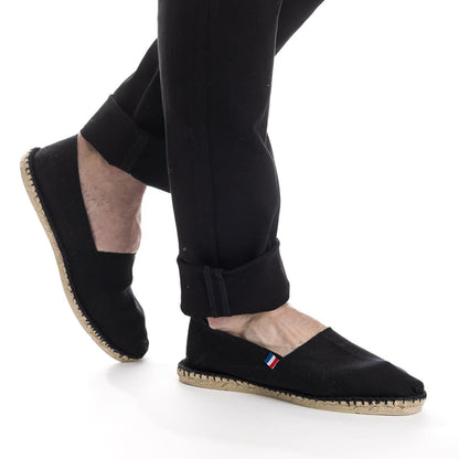 Espadrille française - Noir - Espadrille PALÂBA