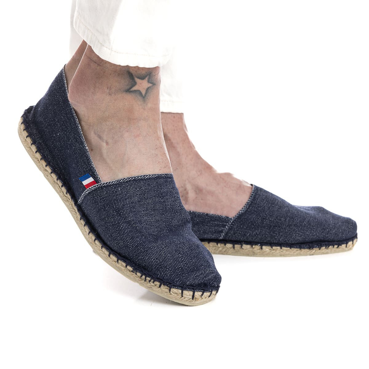 Espadrille homme Adour, Denim - Espadrille PALÂBA
