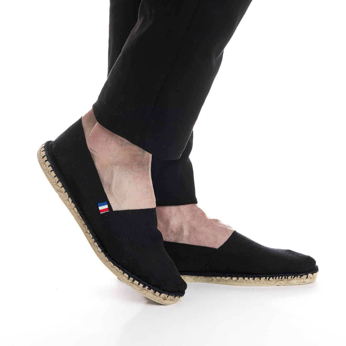 Espadrille homme Gaston, Noir - Espadrille PALÂBA