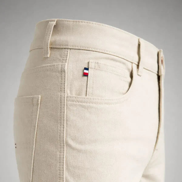 jean pour homme ECRU coupe ajustée marque PALABA