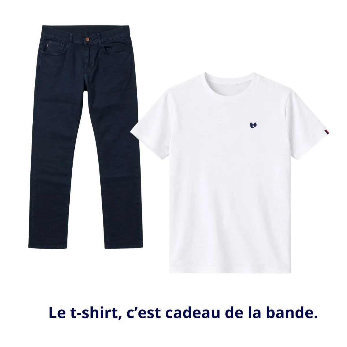 Jean bleu nuit homme | Coupe droite - Jeans homme PALÂBA