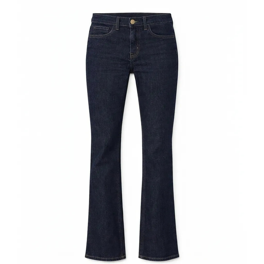 jean bootcut pour femme brut denim