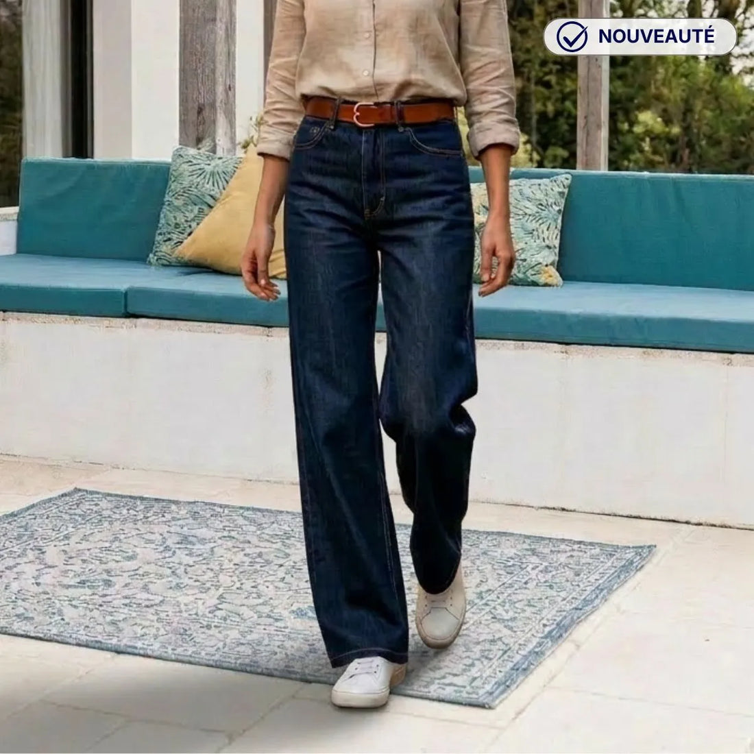 Jean brut large femme - Jeans femme PALÂBA