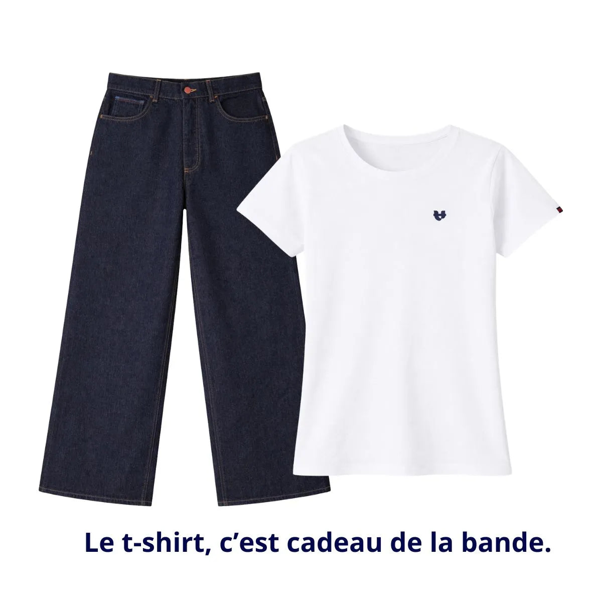 Jean brut large femme - Jeans femme PALÂBA