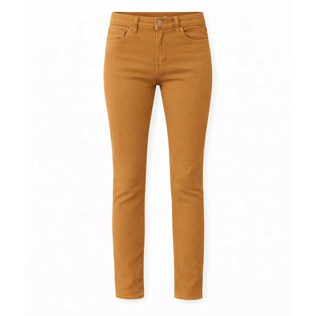 jean couleur cognac pour femme coupe ajusté marque PALABA