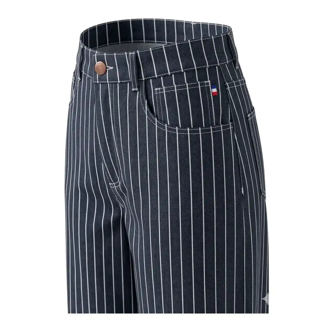 Jean Extra large femme rayé - Jeans femme PALÂBA