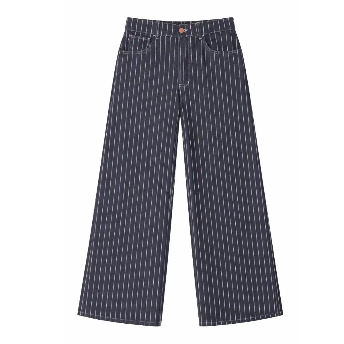 Jean Extra large femme rayé - Jeans femme PALÂBA