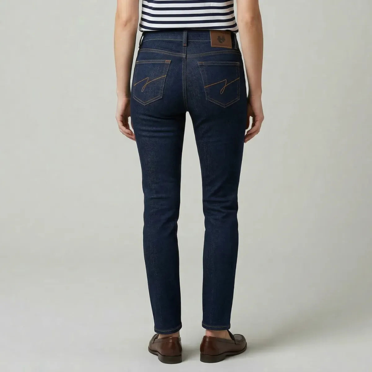 JEAN DENIM BRUT POUR FEMME PALABA COUPE SLIM