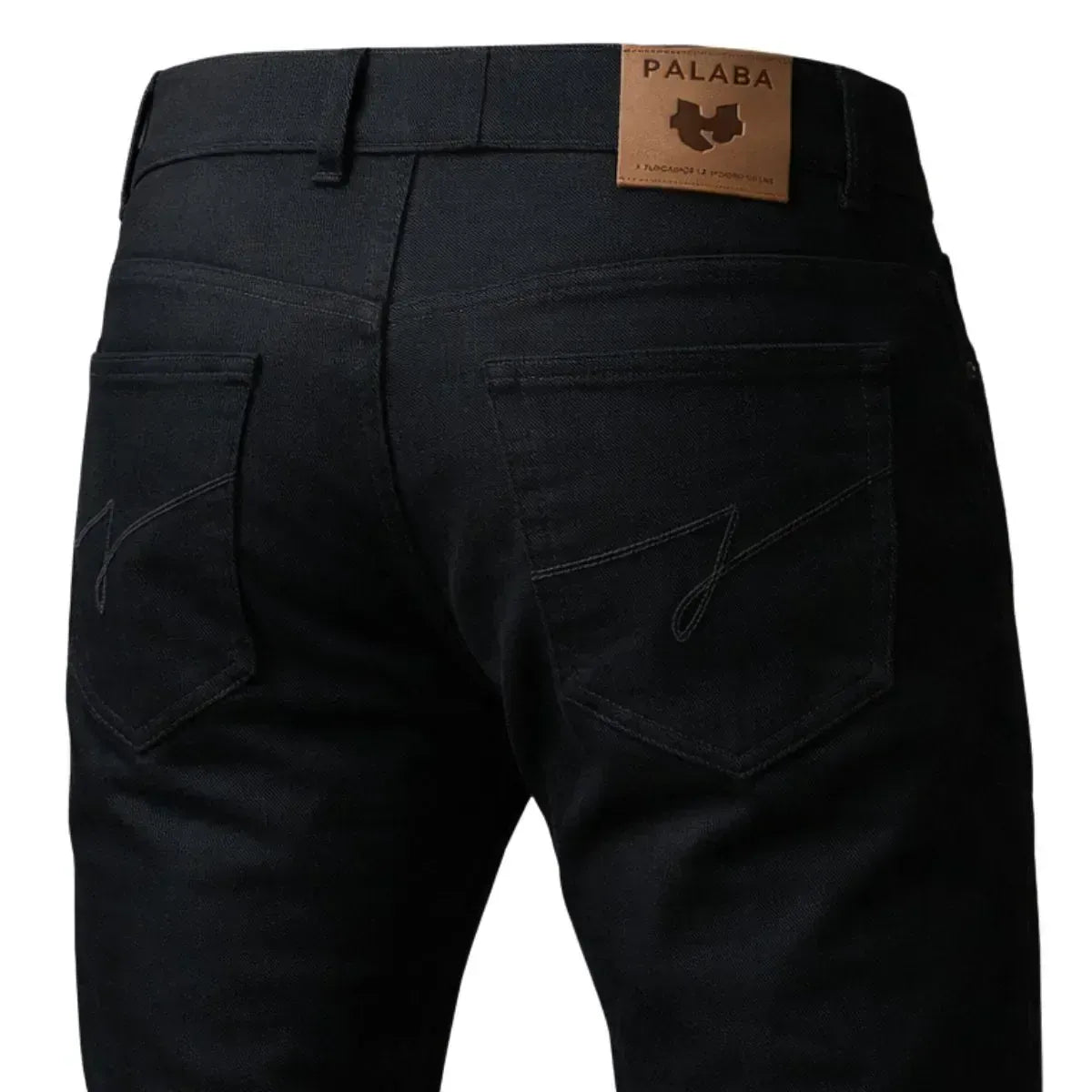 jean noir pour femme coupe droite PALABA