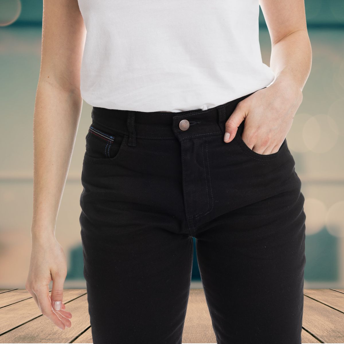 Jean français Femme Noir - Jeans femme PALÂBA