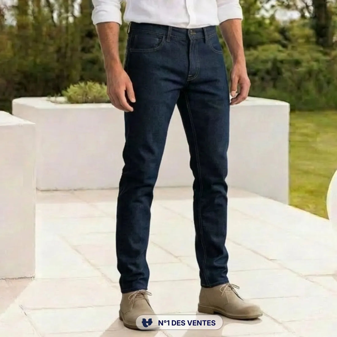 jean français homme couleur denim brut PALÂBA