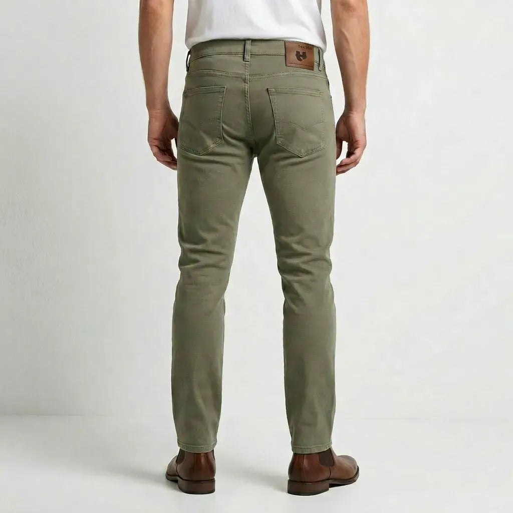 jean français pour homme kaki marque PALABA