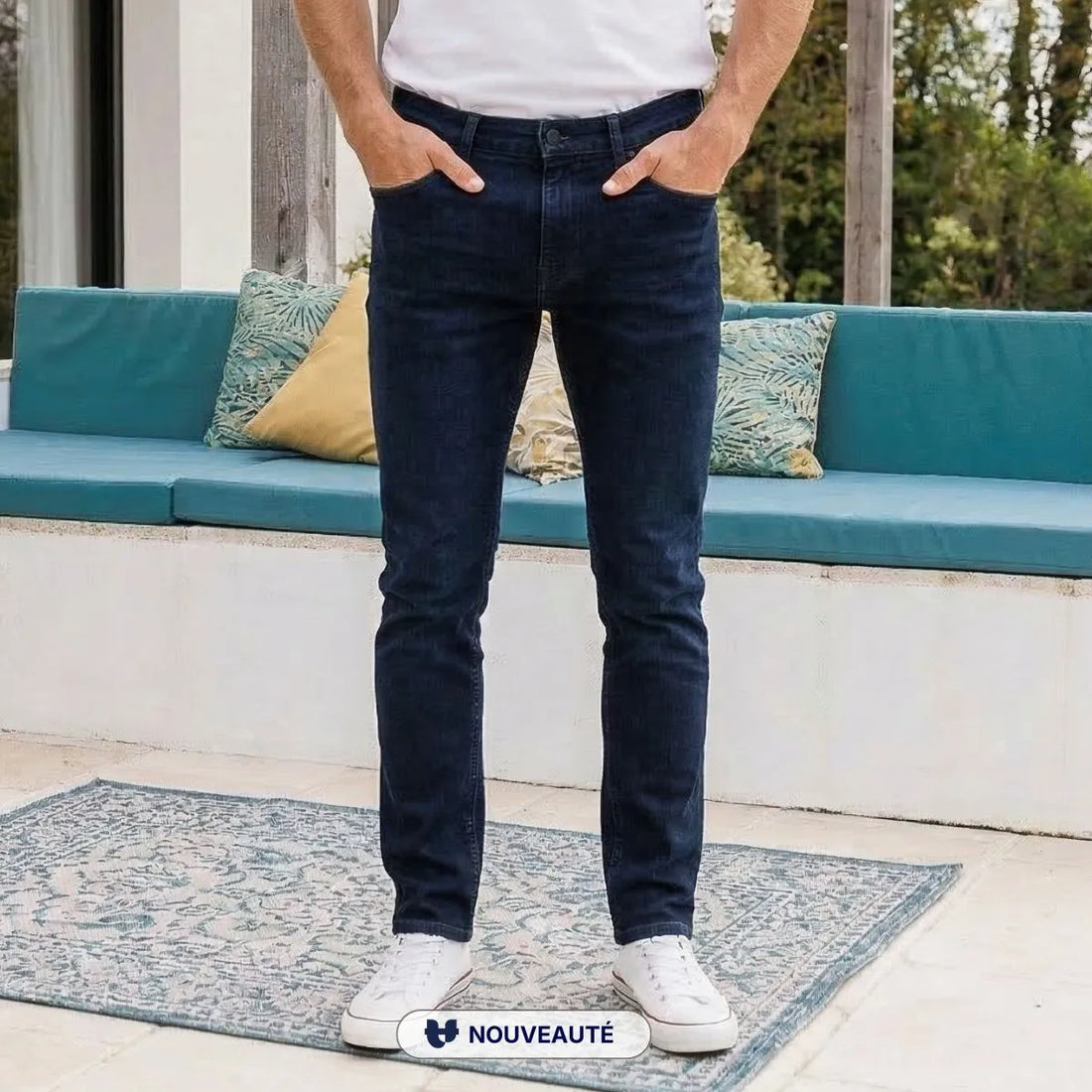 Jean français homme bleu nuit - Jeans homme PALÂBA