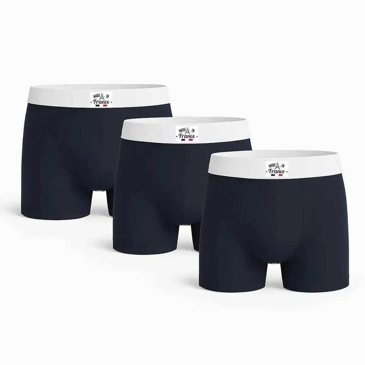 Boxers noir - Lot de 3