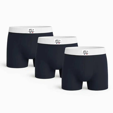 Boxers noir - Lot de 3