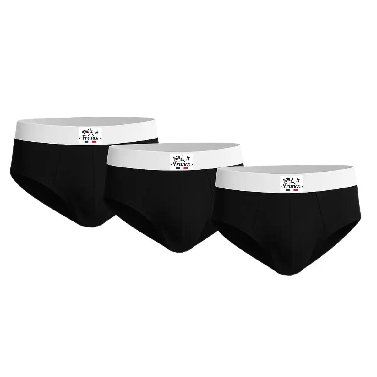 Slips noir - Lot de 3