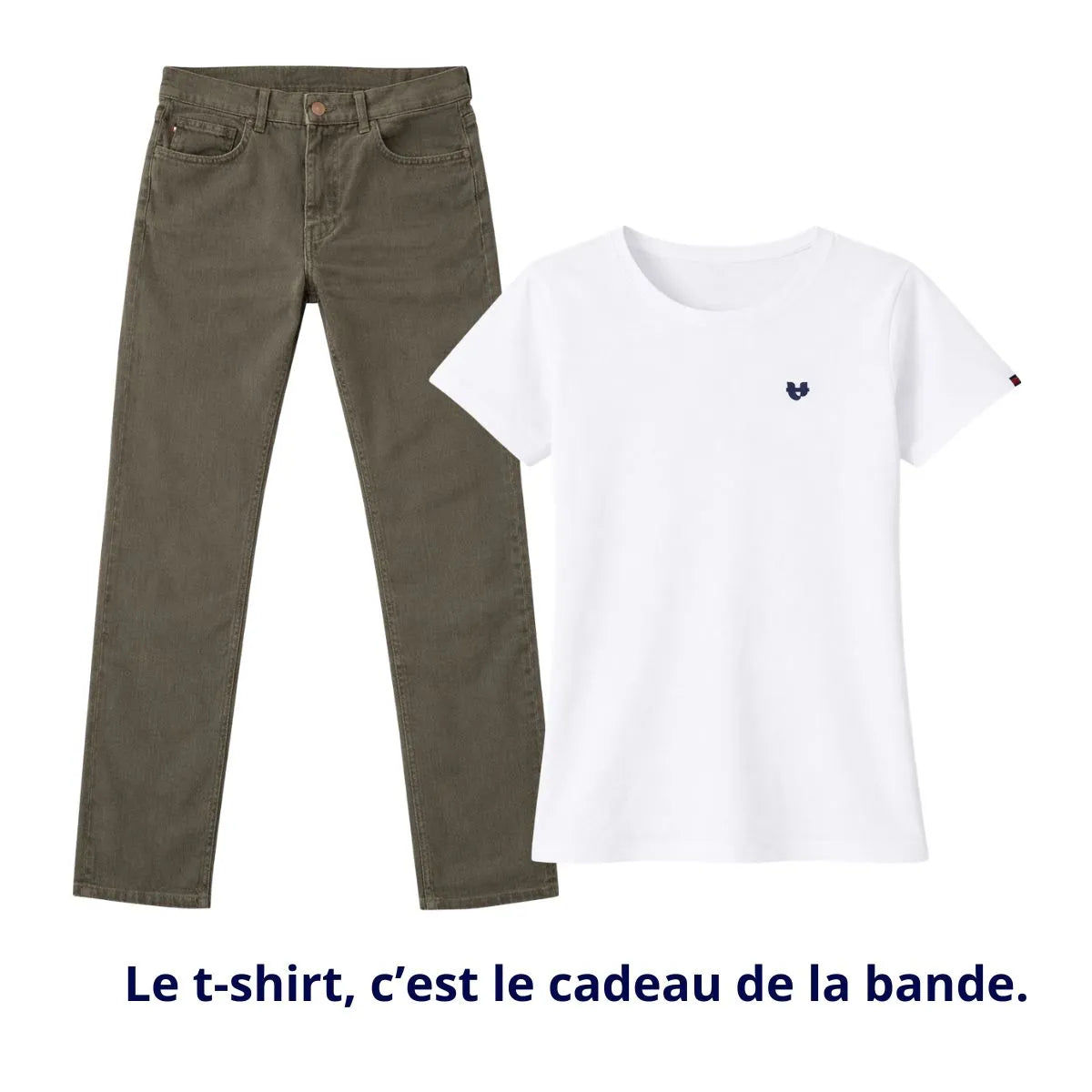 1 JEAN ACHETE EGAL UN T SHIRT OFFERT PALABA
